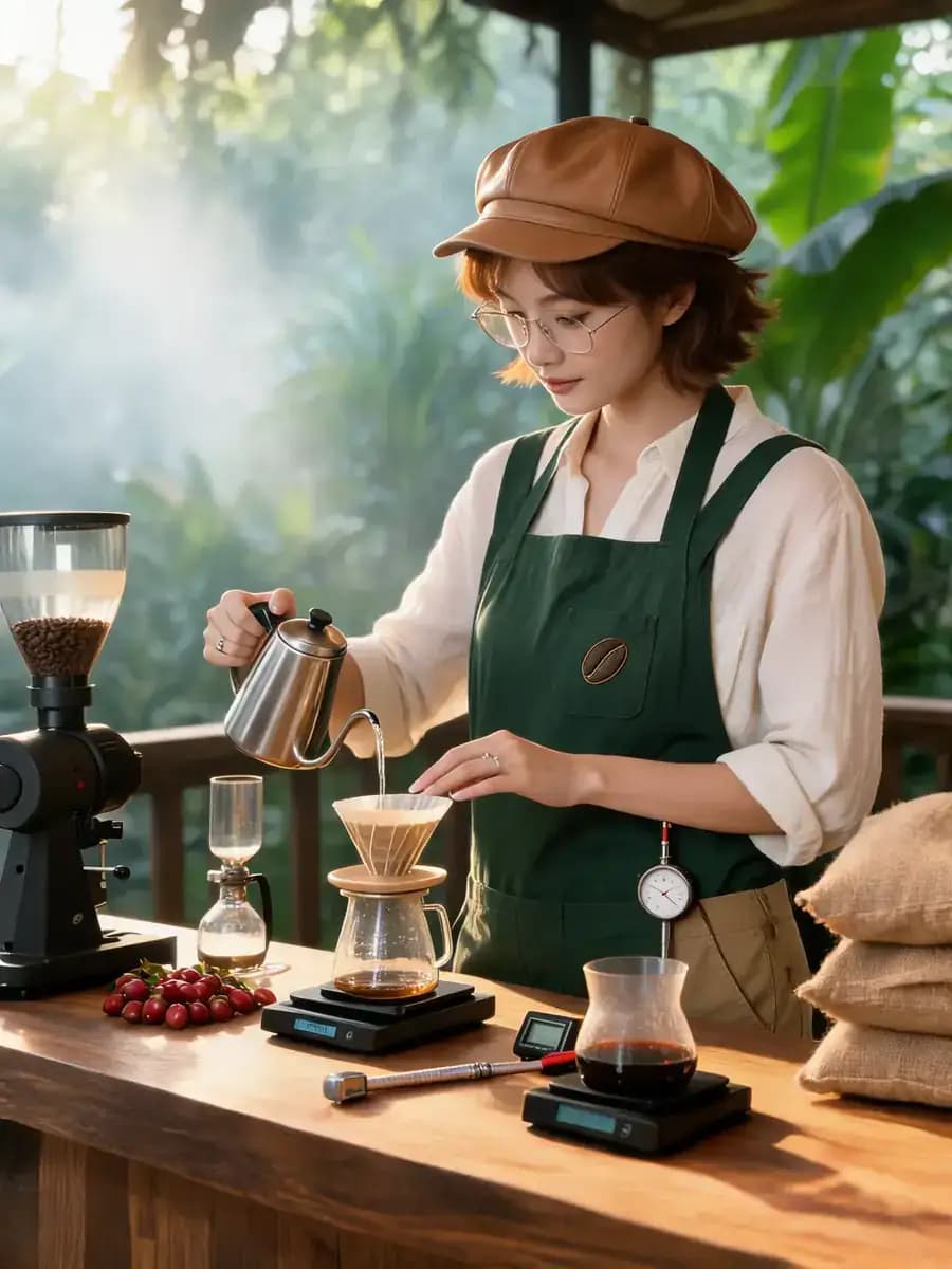 92℃的水,我量了三遍才敢冲☕️