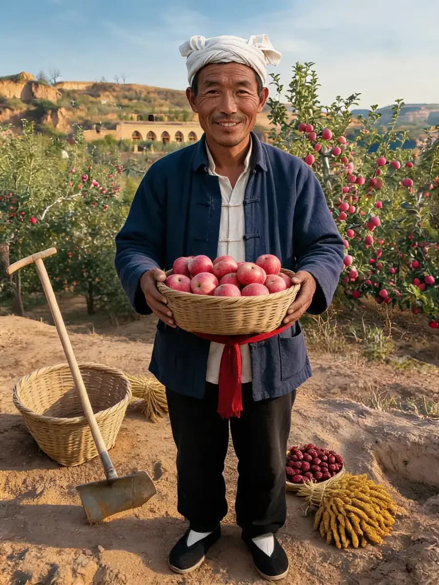 果园里蹲了三十年,今天正式露个脸🍎